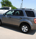 ford escape 2009 gray suv xlt gasoline 4 cylinders front wheel drive automatic with overdrive 76018