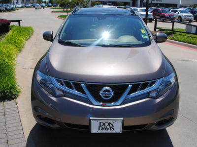 nissan murano 2011 lt  brown sl gasoline 6 cylinders front wheel drive automatic 76018