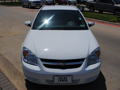 chevrolet cobalt 2008 white coupe lt gasoline 4 cylinders front wheel drive automatic 76018