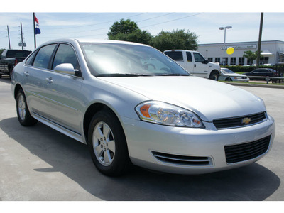 chevrolet impala 2011 silver sedan ls fleet flex fuel 6 cylinders front wheel drive automatic 77090