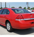 chevrolet impala 2011 red sedan lt fleet flex fuel 6 cylinders front wheel drive automatic 77090