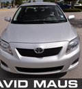 toyota corolla 2009 silver sedan le gasoline 4 cylinders front wheel drive automatic 32771