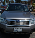 subaru forester 2009 silver suv 2 5 x premium gasoline 4 cylinders all whee drive automatic 94063