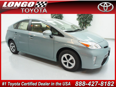 toyota prius 2012 lt  blue three hybrid 4 cylinders front wheel drive automatic 91731