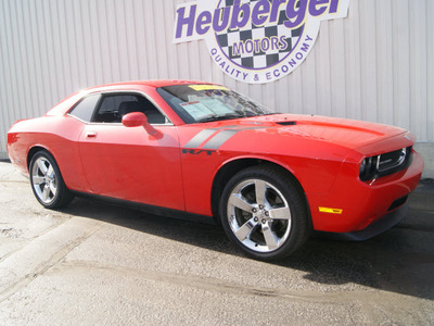 dodge challenger 2010 dk  red coupe r t gasoline 8 cylinders rear wheel drive automatic 80905