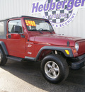 jeep wrangler 1998 red suv sport gasoline 6 cylinders 4 wheel drive automatic 80905