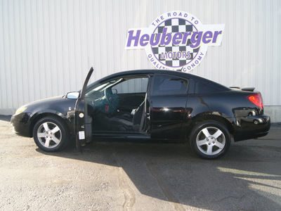 saturn ion 2006 black coupe 3 gasoline 4 cylinders front wheel drive 5 speed manual 80905