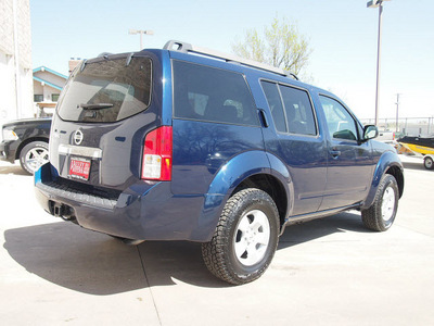 nissan pathfinder 2008 blue suv s gasoline 6 cylinders 4 wheel drive automatic 80301