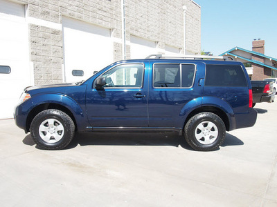 nissan pathfinder 2008 blue suv s gasoline 6 cylinders 4 wheel drive automatic 80301