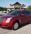 cadillac srx 2011 red gasoline 6 cylinders front wheel drive automatic 76087