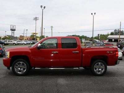 chevrolet silverado 1500 2009 red lt flex fuel 8 cylinders 4 wheel drive automatic 27215