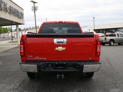 chevrolet silverado 1500 2009 red lt flex fuel 8 cylinders 4 wheel drive automatic 27215