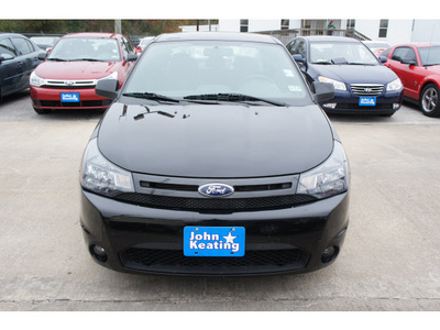 ford focus 2011 black sedan sport ses gasoline 4 cylinders front wheel drive automatic 77037