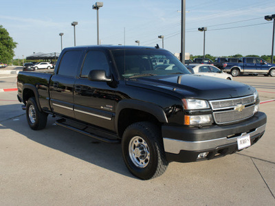 chevrolet silverado 2500hd 2006 black lt diesel 8 cylinders 4 wheel drive automatic 76087