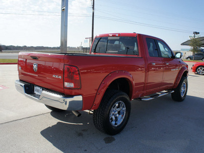 ram ram pickup 1500 2011 red gasoline 8 cylinders 4 wheel drive automatic 76087