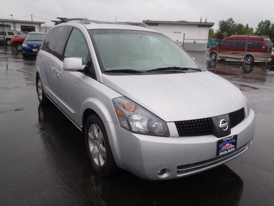 nissan quest 2006 silver van 3 5 se gasoline 6 cylinders front wheel drive automatic with overdrive 98371