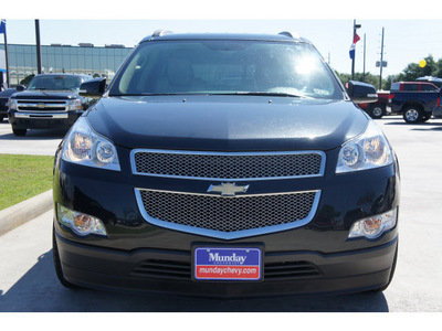 chevrolet traverse 2011 black ltz gasoline 6 cylinders all whee drive automatic 77090