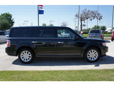 ford flex 2011 black sel gasoline 6 cylinders front wheel drive automatic 77090