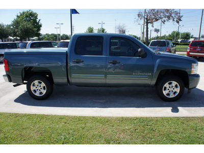 chevrolet silverado 1500 2009 blue lt flex fuel 8 cylinders 2 wheel drive automatic 77090