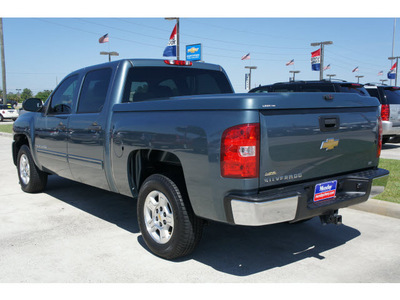 chevrolet silverado 1500 2009 blue lt flex fuel 8 cylinders 2 wheel drive automatic 77090