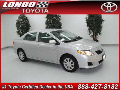 toyota corolla 2010 silver sedan le gasoline 4 cylinders front wheel drive automatic 91731