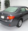 toyota corolla 2010 dk  gray sedan le gasoline 4 cylinders front wheel drive automatic 91731