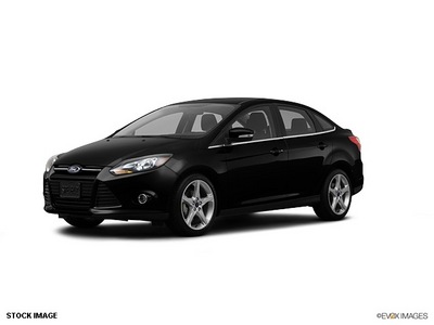 ford focus 2012 black sedan titanium flex fuel 4 cylinders front wheel drive automatic 98032