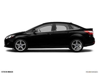 ford focus 2012 black sedan titanium flex fuel 4 cylinders front wheel drive automatic 98032