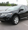 nissan murano 2009 black suv sl gasoline 6 cylinders all whee drive automatic 27616