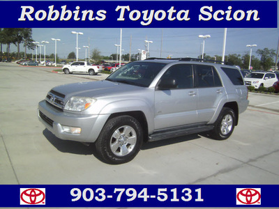 toyota 4runner 2005 gray suv sr5 gasoline 8 cylinders rear wheel drive automatic 75503