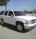 chevrolet tahoe 2005 white suv lt gasoline 8 cylinders rear wheel drive automatic 75503