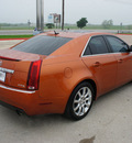 cadillac cts 2008 orange sedan gasoline 6 cylinders rear wheel drive automatic 76087