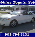 toyota camry 2009 white sedan le gasoline 4 cylinders front wheel drive automatic 75503