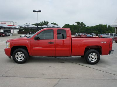 chevrolet silverado 1500 2008 red lt flex fuel 8 cylinders 4 wheel drive automatic 76087