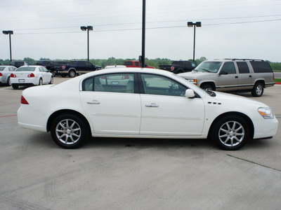 buick lucerne 2007 white sedan cxl gasoline 6 cylinders front wheel drive automatic 76087
