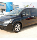 nissan quest 2008 black van 3 5 s gasoline 6 cylinders front wheel drive automatic with overdrive 77065