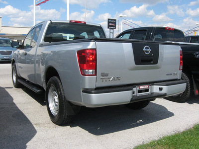 nissan titan 2009 silver xe ffv flex fuel 8 cylinders 2 wheel drive automatic 45840