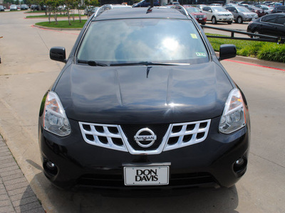 nissan rogue 2011 black sl gasoline 4 cylinders front wheel drive automatic 76018