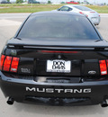 ford mustang 2003 black coupe mach 1 premium gasoline 8 cylinders rear wheel drive 5 speed manual 76018