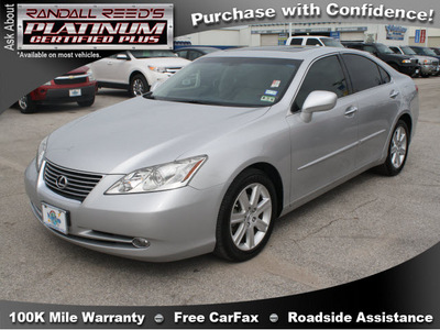 lexus es 350 2007 silver sedan gasoline 6 cylinders front wheel drive shiftable automatic 77388