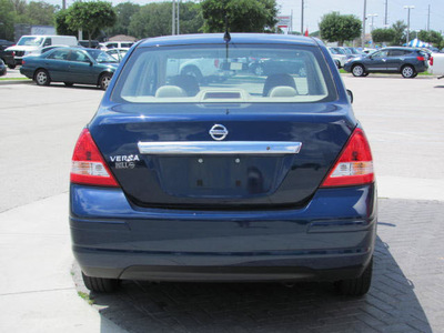 nissan versa 2009 blue sedan gasoline 4 cylinders front wheel drive automatic 33884