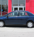 nissan versa 2009 blue sedan gasoline 4 cylinders front wheel drive automatic 33884