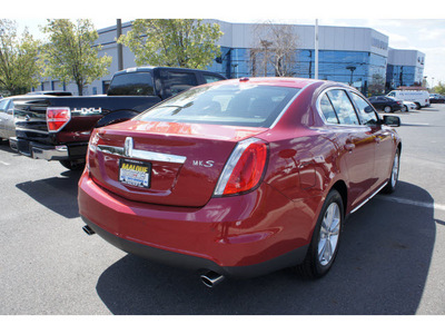 lincoln mks 2009 red sedan gasoline 6 cylinders front wheel drive automatic with overdrive 08902