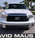 toyota tundra 2012 white sr5 gasoline 8 cylinders 2 wheel drive automatic 32771