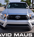 toyota tacoma 2012 silver gasoline 6 cylinders 4 wheel drive automatic 32771