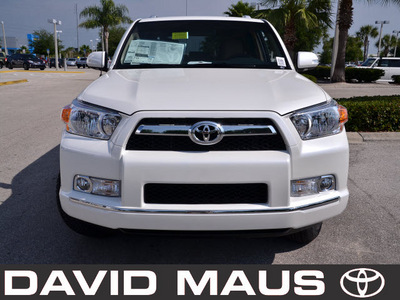 toyota 4runner 2012 white suv gasoline 6 cylinders 4 wheel drive automatic 32771