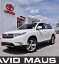 toyota highlander 2012 white suv limited gasoline 6 cylinders front wheel drive automatic 32771