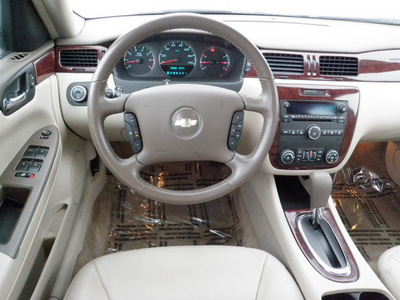chevrolet impala 2008 dk  brown sedan lt leather flex fuel 6 cylinders front wheel drive 4 speed automatic 55313