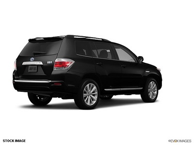 toyota highlander hybrid 2012 black suv limited hybrid 6 cylinders all whee drive automatic 55448