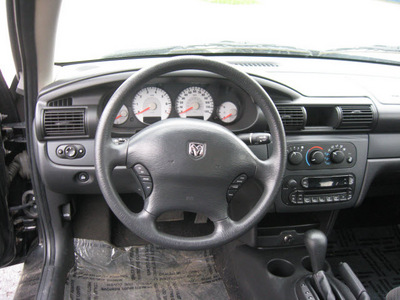 dodge stratus 2006 black sedan sxt gasoline 4 cylinders front wheel drive automatic 45840